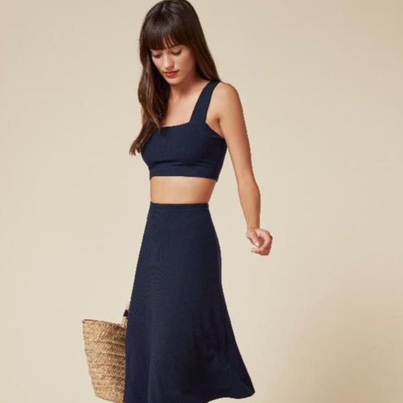 Reformation Dresses & Skirts - REFORMATION Katrina Two Piece Top & Skirt